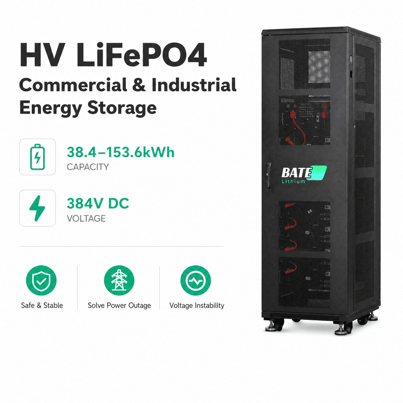 ESS Comercial en Gabinete 76,8kWh - 1